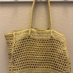 Abercrombie & Fitch Tan Tote Bag
